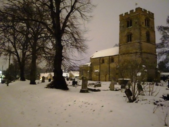 Church in winter 2